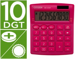 Calculadora Citizen SDC-810 sobremesa rosa